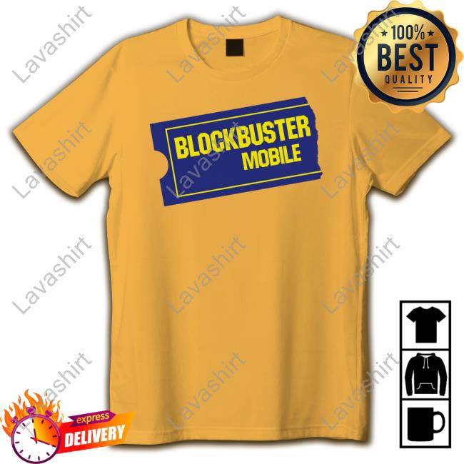 Official Blockbuster Mobile T Shirts