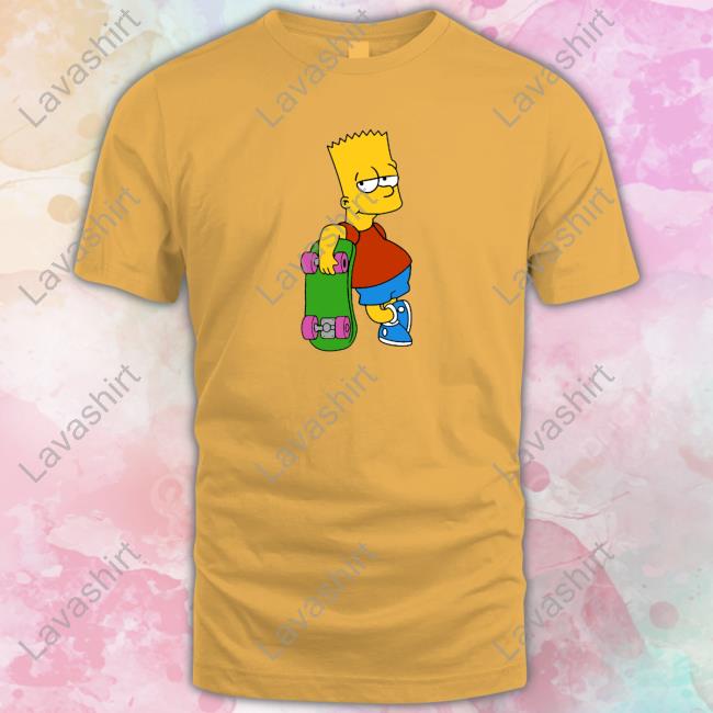 Nicole.N Bart Simpson Skis Shirt Hillarnicks Nicole.N Bart Simpson Skis Sweatshirt Hillarnicks