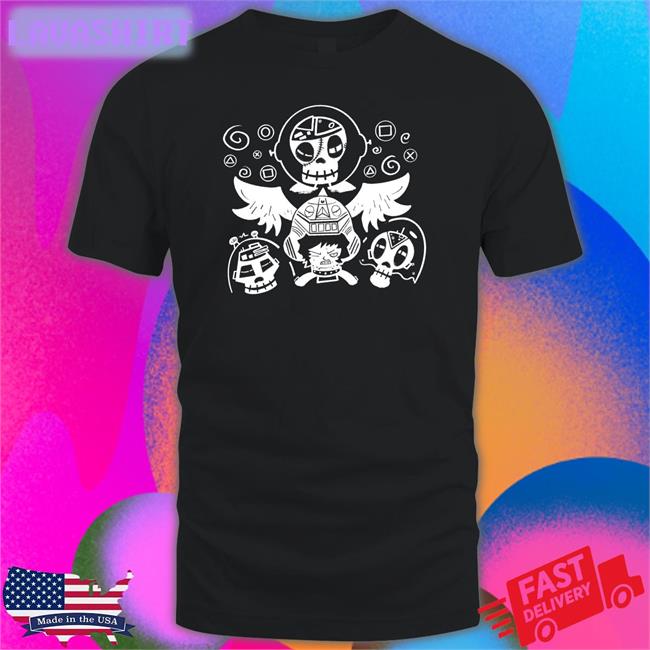 Theyetee Shop Gitaroo Man Born To Be Bone Shirt 2022 By Dakota Nein Wario64