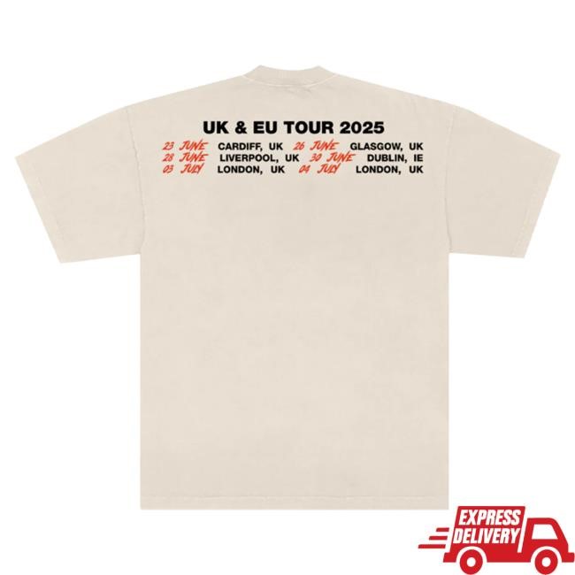 Lana Del Rey 2025 Portrait Tour Crewneck Sweatshirt | Lana Del Rey Merch Store Shop Official