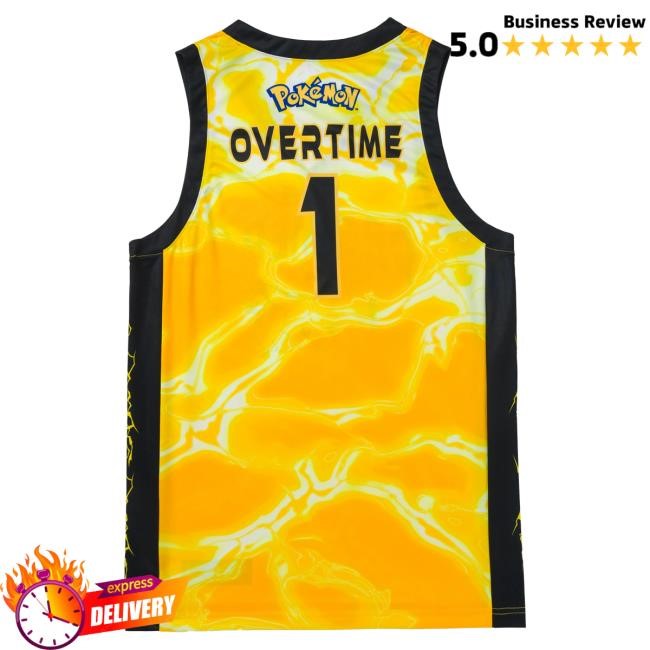Official Overtime Tv Merch Store Shop OTE | Pokémon YNG Dreamerz Pikachu Jersey Tshirt OvertimeTv