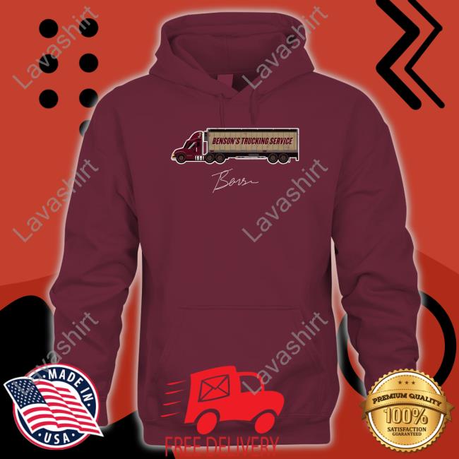 Trey Benson Benson's Trucking Service Sweatshirt