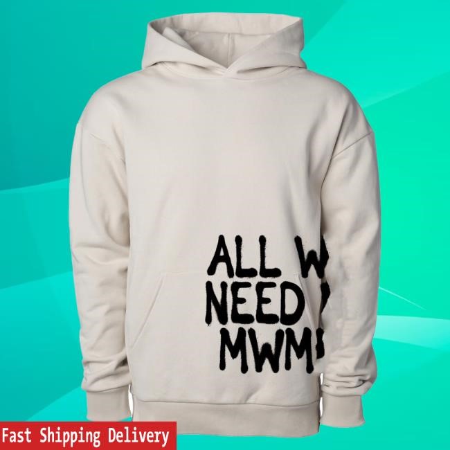 Official Murder with my Husband All We Need Attractive Hoodie - LIMITED EDITION Beige MWMH Postcat
