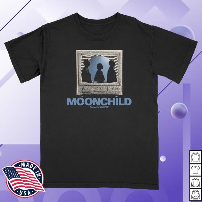 Official Hello Merch Moonchild Silhouettes Black Shirts HelloMerch