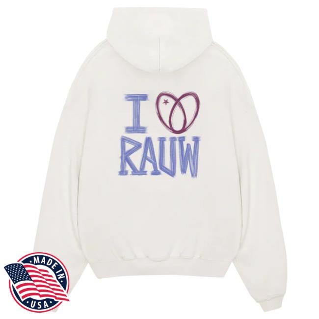 Official Rauw Alejandro Merch Store Shop I <3 Rauw Top Shirt Black