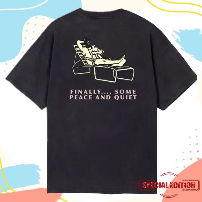 Official Hello Merch Mustard Service Peace and QuietShirts HelloMerch