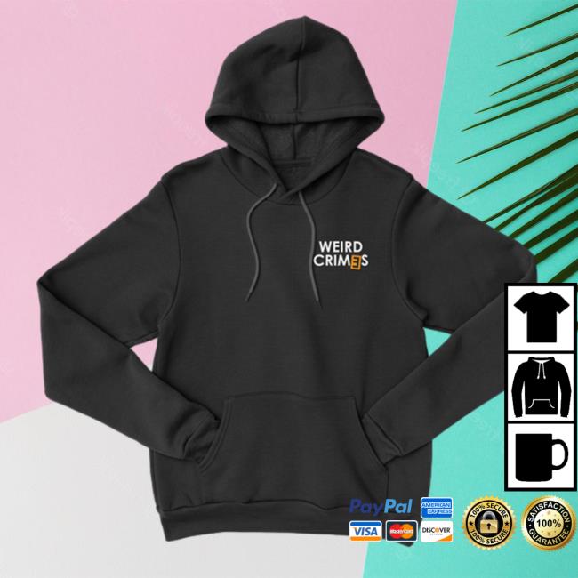 Official Weird Crimes Merch Weird Crimes Logo Schwarz Long Sleeve Shirt