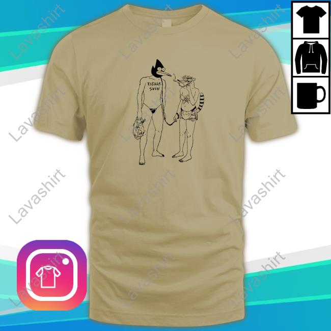 Official Death Grips X Regular Show Money Store Sketch Pullover Shirt
