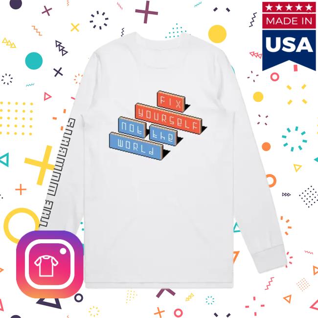 Official The Wombats Merch The Wombats Fix Yourself Hoodies