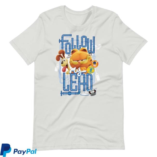 Official Regal Theatres Store The Garfield Movie Follow My Lead T-Shirt