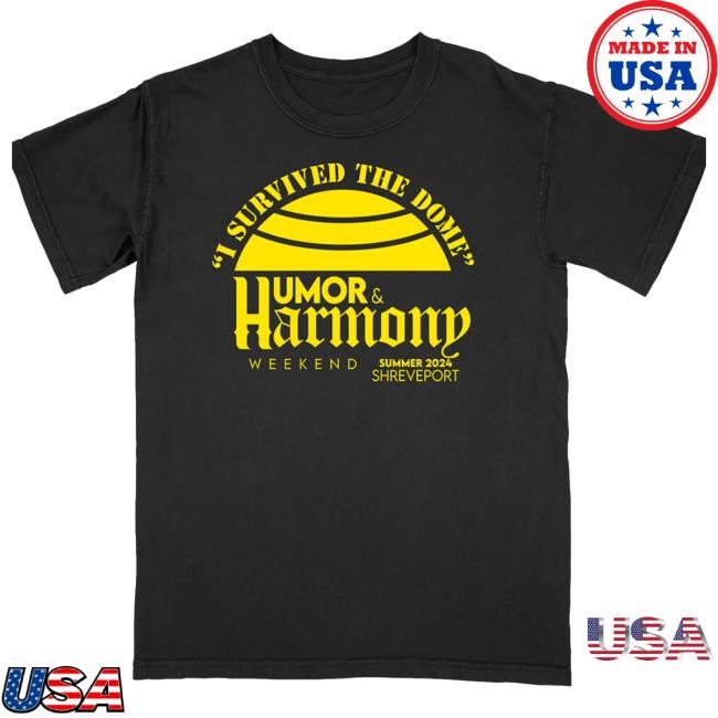 I Survived Humor & Harmony New T-Shirt G Unit Brands