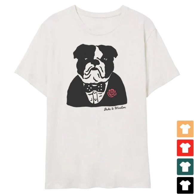 Heritage Style Duke & Winston Churchill Bulldog Sweatshirt (Black) | Classic Wear