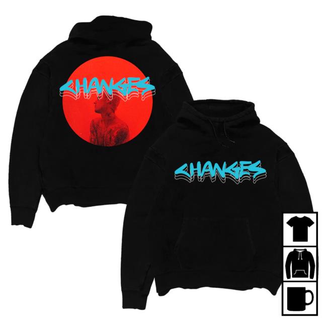 Official Justin Bieber Merch Store Shop Justin Bieber Changes 3D Tee JustinBieber Apparel Clothing