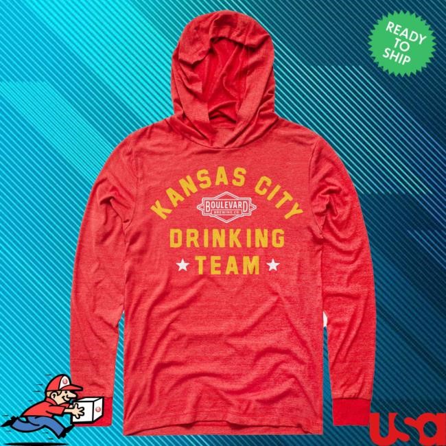 KC Drinking Team Lightweight Hoody Charlie Hustle Merch Store Official