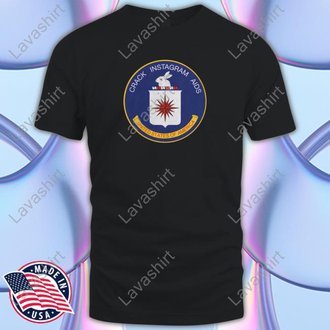 Official Crack Instagram Aids United Stated Of America Tee