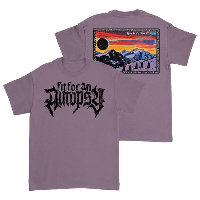 Official Fit For An Autopsy Merch Stone Of Sorrow Tees