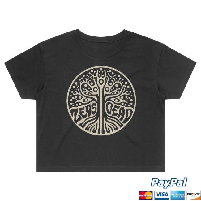 Official Zeds Dead Merch Zeds Dead - Mycelium - Coal Crop Top T Shirt Zeds Dead Apparel Clothing Shop Zedsdead