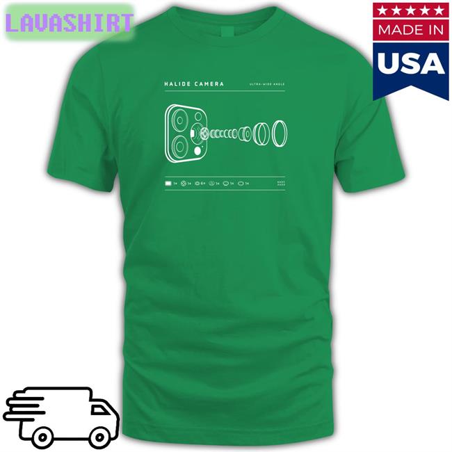 Halide Camera Ultra Wide Angle Classic Shirt Black HalideCamera