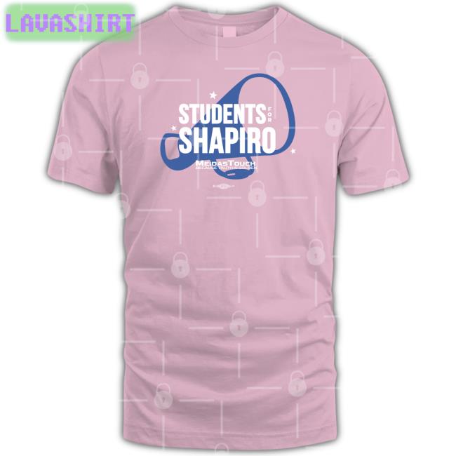 Meidastouch Merch Students For Shapiro Tee Shirt In Pennsylvania