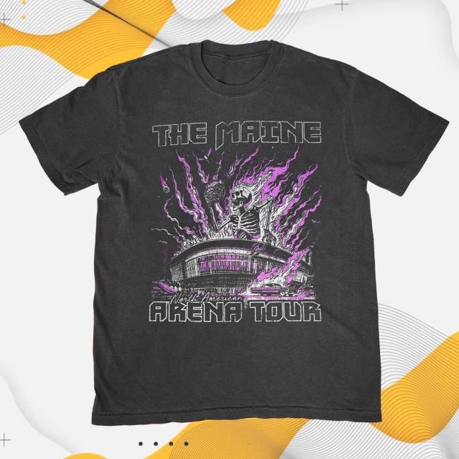 The Maine Arena New Shirt The Maine Merch
