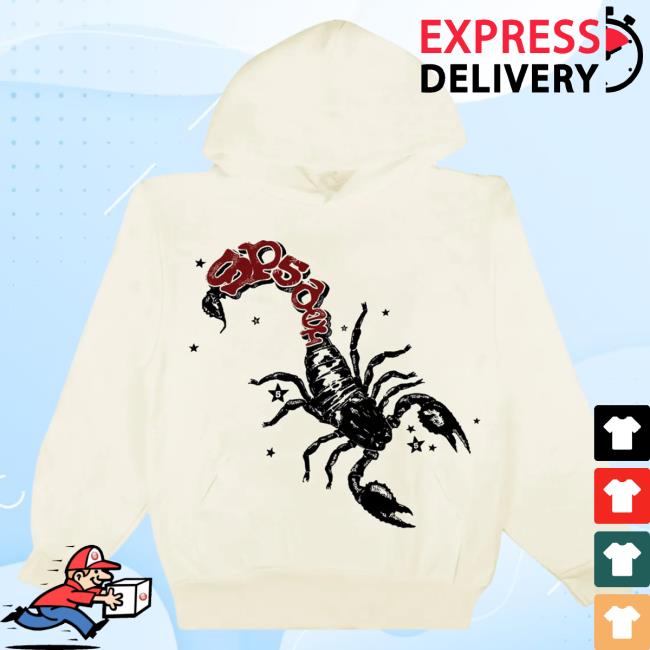Official Mariah The Scientist Merch Store Mariah The Scientist MTS x SP5DER Scorpion Pullover Hoodie