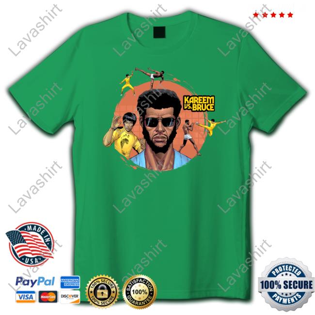 Official Kareem vs. Bruce Circle Tee Shirt