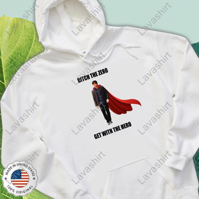 Official Boys Media Network Shop Ditch The Zero Get With The Hero T-Shirt