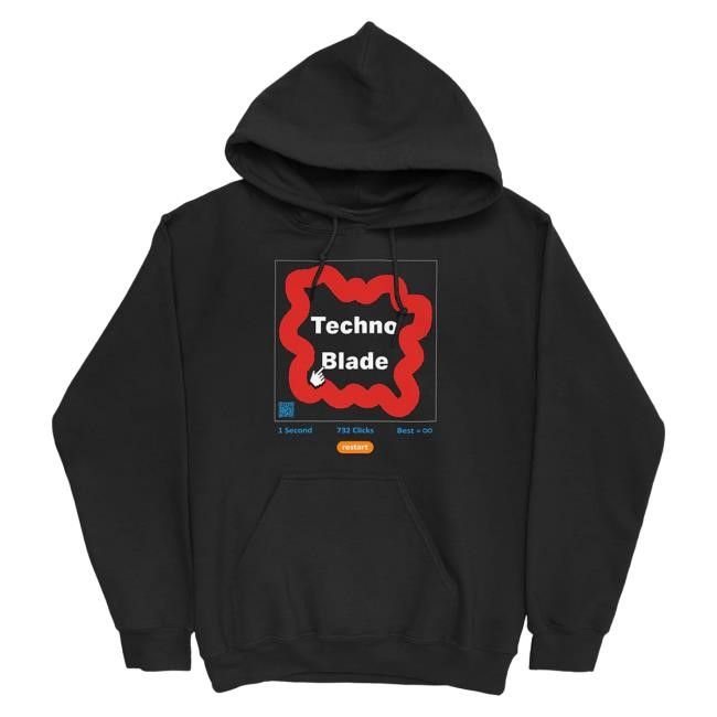 Official Technoblade Merch Apparel Technoblade Autoclicker Sweater (Black)