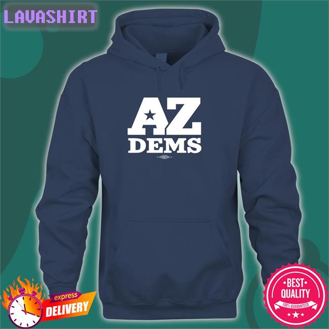 Azdem Store Arizona Democratic Party Logo Long Sleeve T Shirt Garrick A Mcfadden Esq