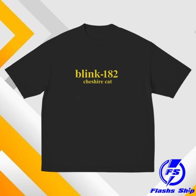 Blink 182 Merch Store Blink-182 Cheshire Cat Album Cover Shirts Blink182
