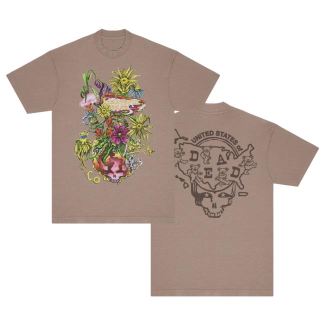 Grateful Dead Merch Store Colorado United States Of Dead New Shirt