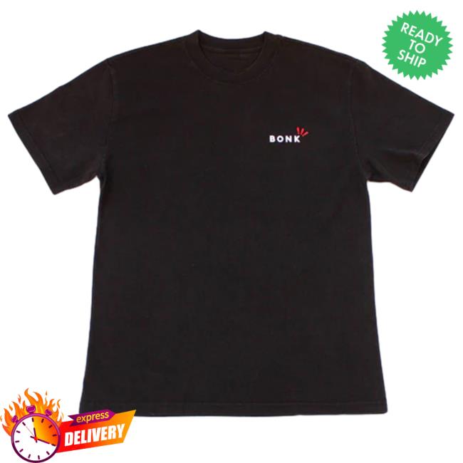 Bonkcoin Merch Bonk Tee Shirt @Bonk_Inu
