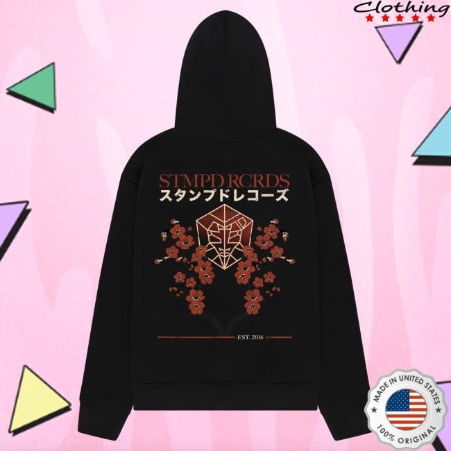 Limited Edition Stmpd Japan Blossom Hoodie Martin Garrix
