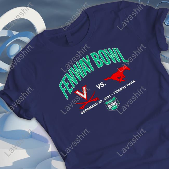 Official Virginia Cavaliers vs SMU Mustangs 2022 Fenway Bowl Dueling shirt shirt
