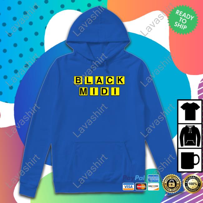 Official Black Midi Waffle House Tee