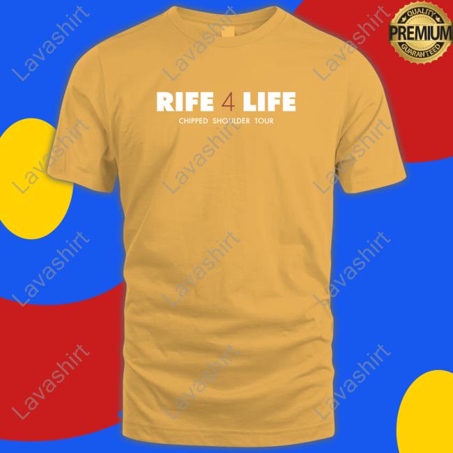 Omgvip Store Matt Rife Merch Rife 4 Life Chipped Shoulder Tour Long Sleeve Tee