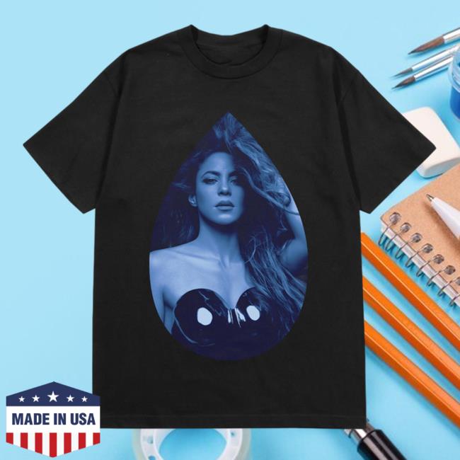 Official Shakira Store Shop Merch Sapphire Teardrop Classic T Shirt
