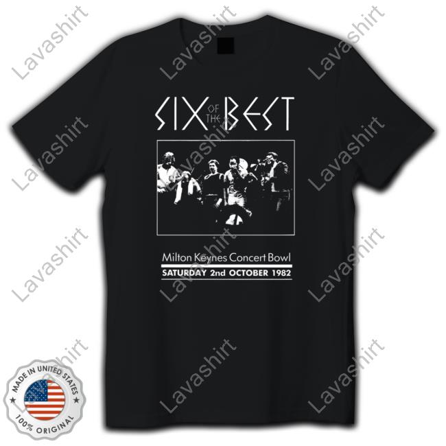 Six Of The Best Genesis Band Vintage Tees