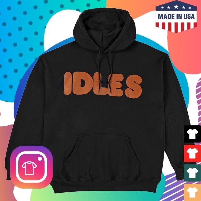Official Idles Merch Store Shop Idles Band Look At Him Go Crew neck