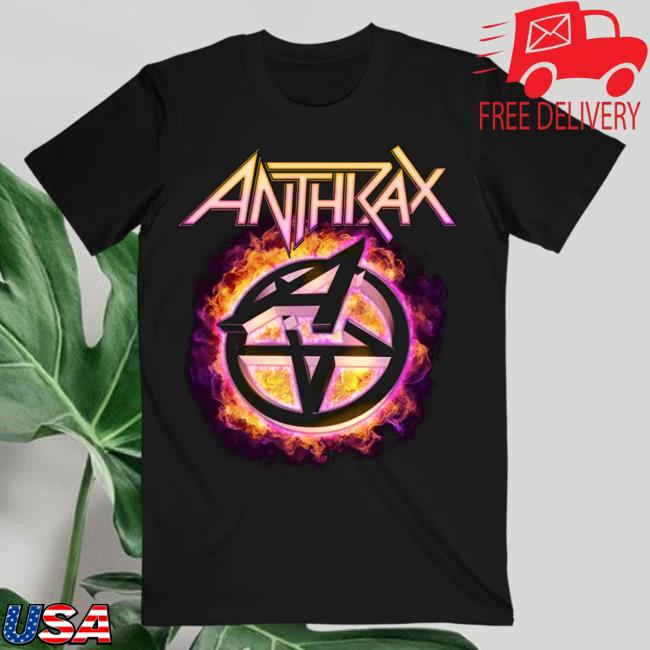 Flame Pentathrax New T Shirt Anthrax Merch Shop
