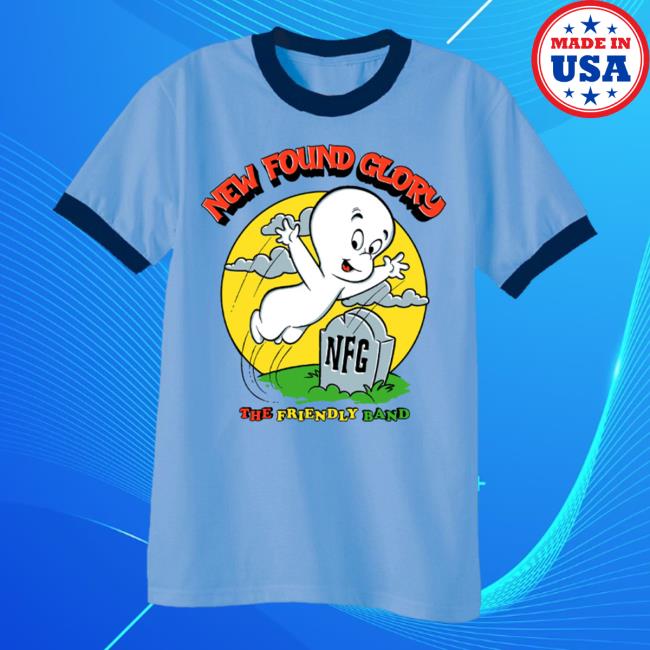 Official New Found Glory Stuff Merch Casper Ringer T Shirt