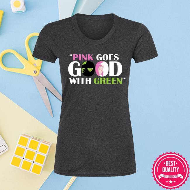 Wicked Pink Green Long Sleeve Wicked the Musical Shop