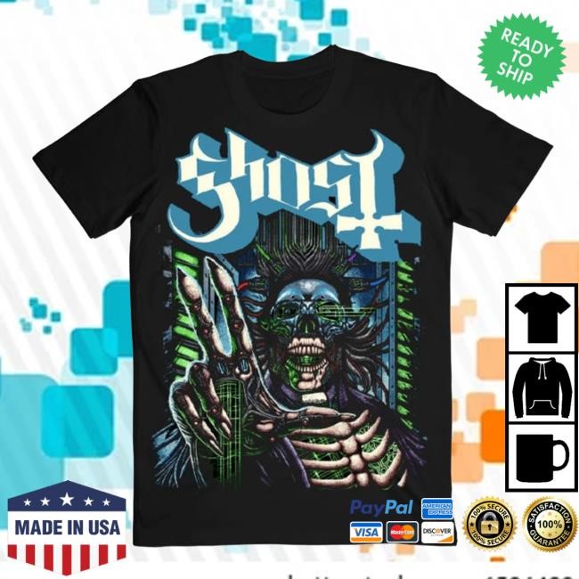 Ghost - Cyborg Shirt Ghost Band Merch