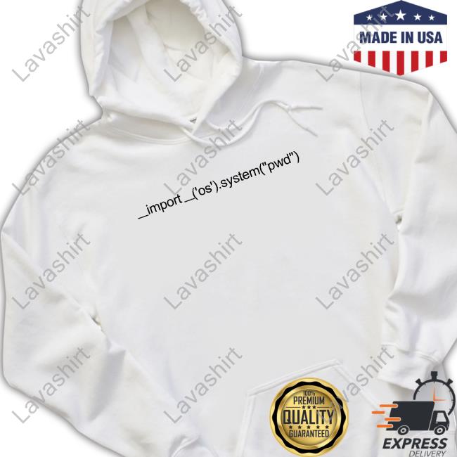 Official Import Os System Pwd T Shirts