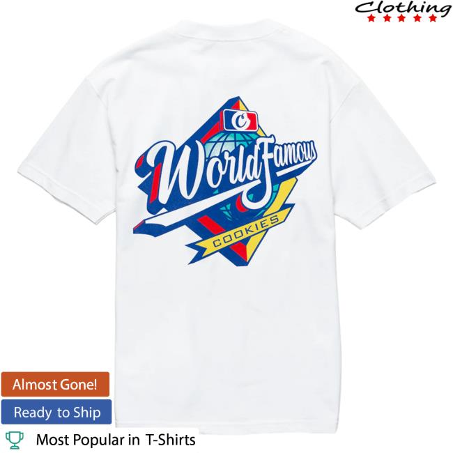 Official Cookies Merch Store Cookies Spring 2 Cookies World Famous Popover Shirt Apparel Clothing Shop Cookiessf