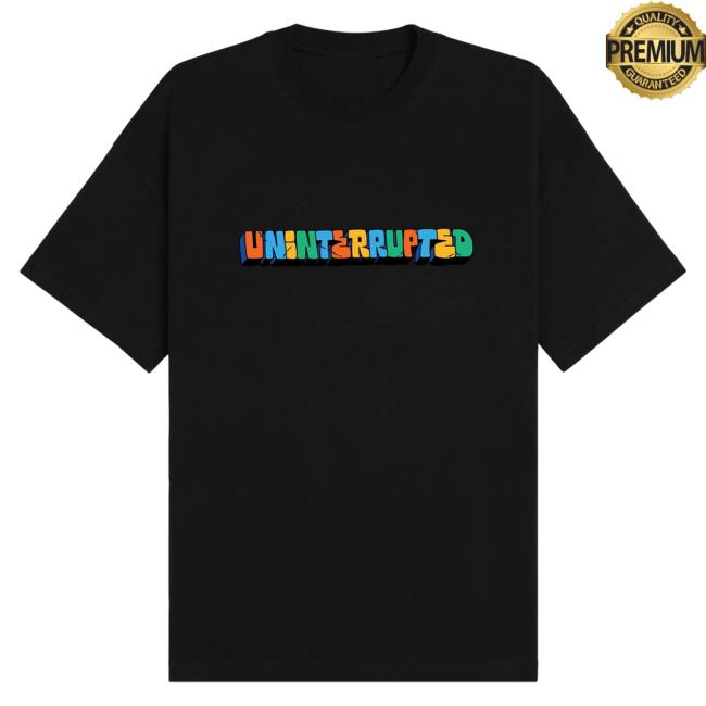 Official Maverick Carter Uninterrupted Clothing Store Shop Un Concrete Tshirt Black Mavcarter