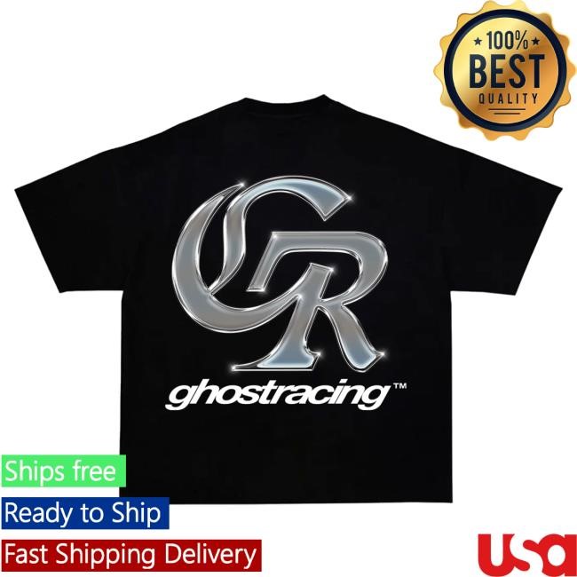 Official Ghost Racing Clothing Gr Chrome Shirts - Black