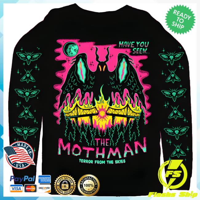 Official Wicked Clothes Mothman Hoody