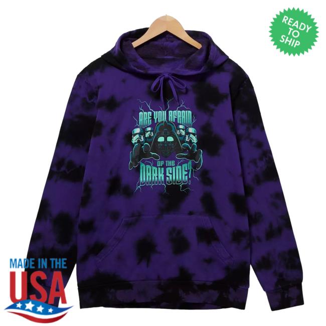 Official Box Lunch Apparel Star Wars Dark Side Tie Dye Hoody Boxlunch Clothing Store Shop Merch Exclusive