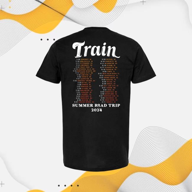 Knockout Photo Tour Tee Shirt Train Band Store Merch